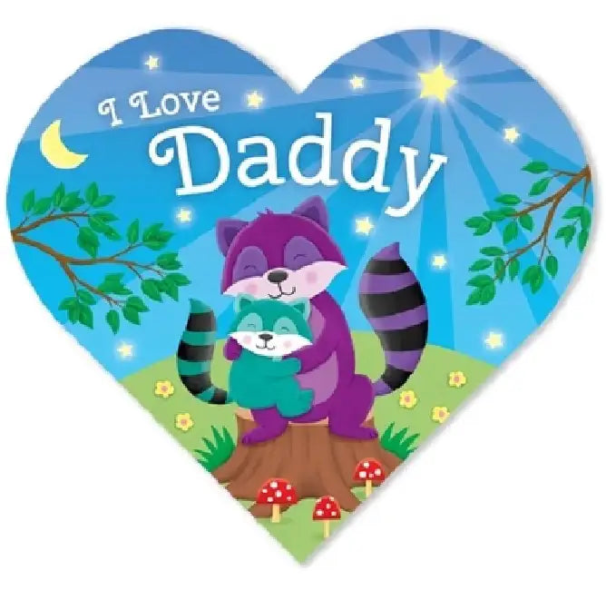 Heart-Shaped BB - I Love Daddy by Laura Gates Galvin