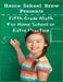 Fifth Grade Math: (For Homeschool or Extra Practice) by Greg Sherman
