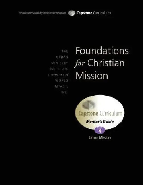 Foundations for Christian Mission, Mentor's Guide: Capstone Module 4, English by Don L. Davis