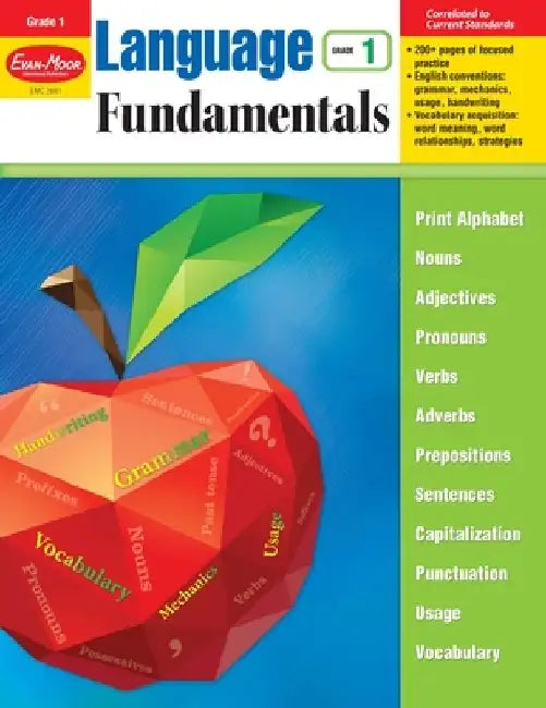 Language Fundamentals, Grade 1 by Evan-Moor Educational Publishers
