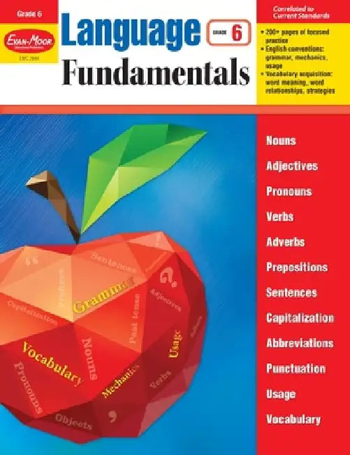 Language Fundamentals, Grade 6 Teacher Resource by Evan-Moor Educational Publishers