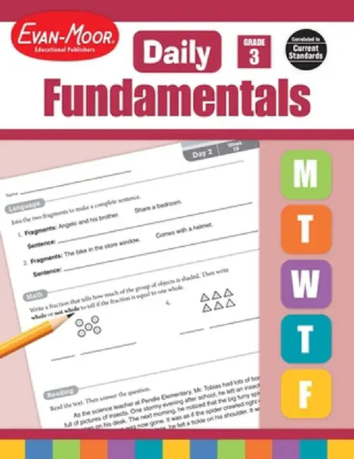 Daily Fundamentals, Grade 3 by Evan-Moor Educational Publihsers