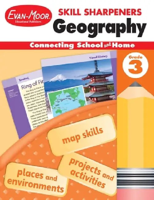 Skill Sharpeners Geography, Grade 3 by Evan-Moor Educational Publishers