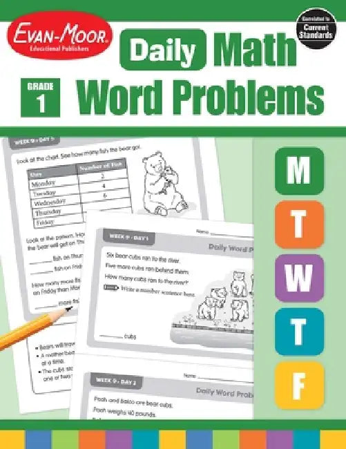 Daily Word Problems, Grade 1 by Evan-Moor
