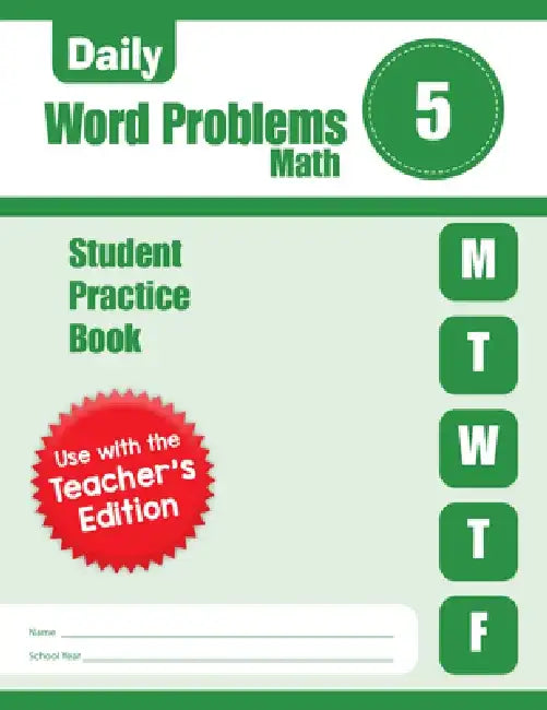 Daily Word Problems Math, Grade 5 Student Workbook by Evan-Moor Educational Publishers