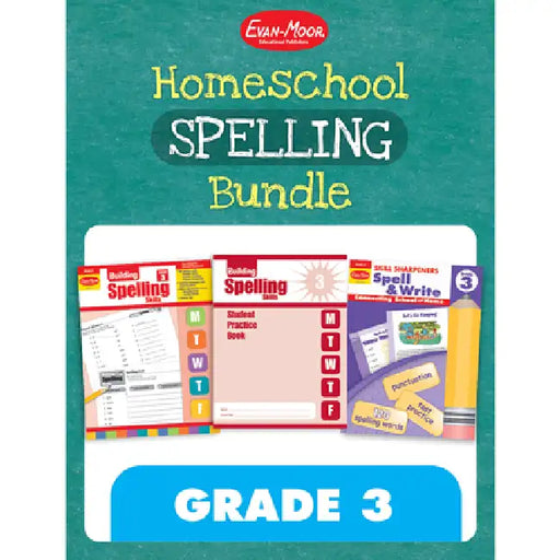 Homeschool Spelling Bundle, Grade 3 by Evan-Moor Educational Publishers