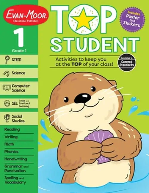 Top Student, Grade 1 by Evan-Moor Educational Publishers