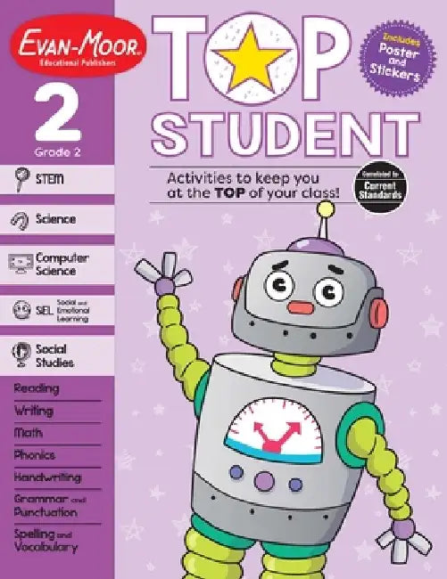 Top Student, Grade 2 by Evan-Moor Educational Publishers