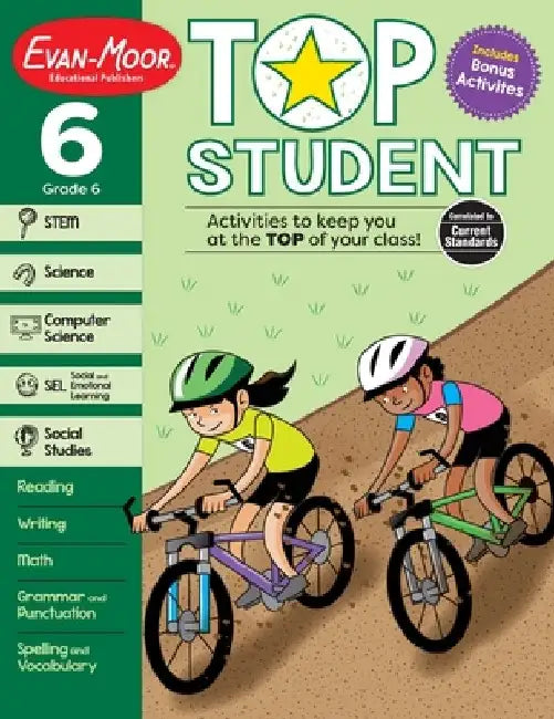 Top Student, Grade 6 by Evan-Moor Educational Publishers