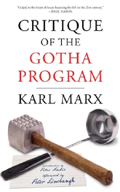 Critique of the Gotha Program by Karl Marx