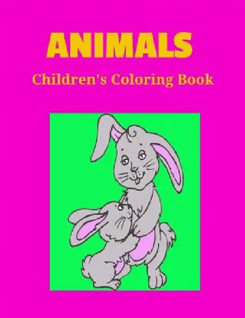 Animals: Children's Coloring Book by Kim Carr