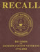 Recall Records of Jackson County Veterans, 1776-2004 by Jackson County Historical Society