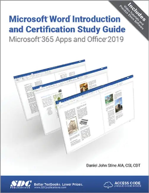 Microsoft Word Introduction and Certification Study Guide: Microsoft 365 Apps and Office 2019 by Daniel John Stine