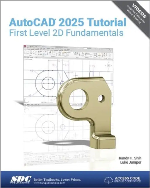 AutoCAD 2025 Tutorial First Level 2D Fundamentals by Luke Jumper