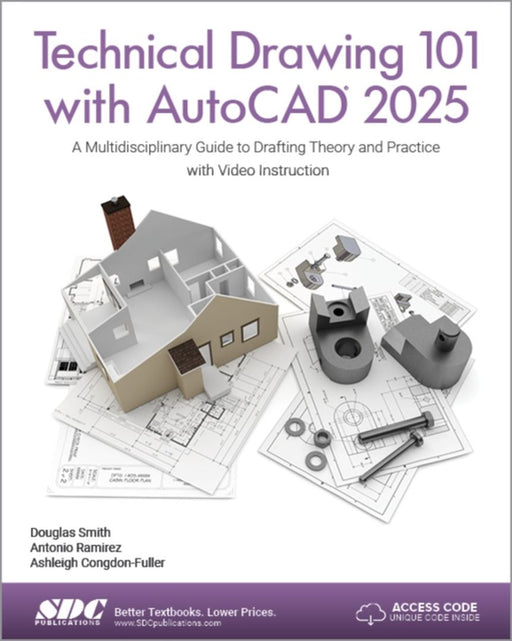 Technical Drawing 101 with AutoCAD 2025 by Ashleigh Congdon-Fuller