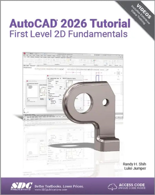 AutoCAD 2026 Tutorial First Level 2D Fundamentals by Luke Jumper
