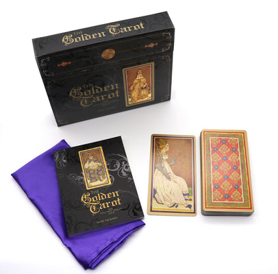 The Golden Tarot: The Visconti-Sforza Deck [With Book(s)] by Mary Packard