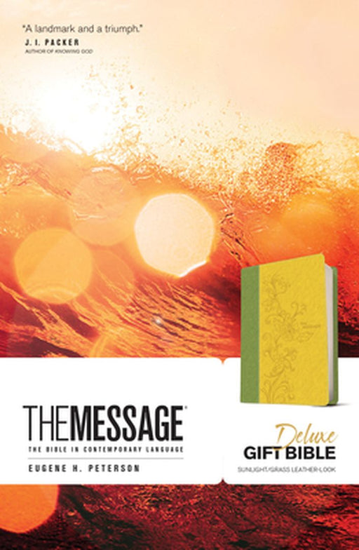 Message Deluxe Gift Bible: The Bible in Contemporary Language by Eugene H. Peterson
