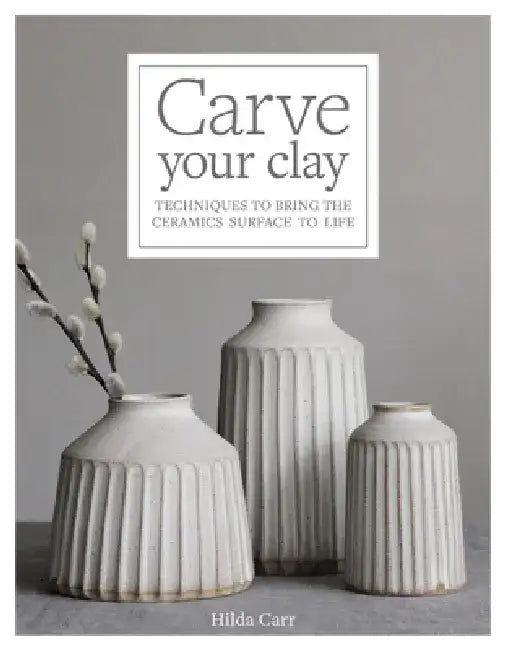 Carve: Techniques to Bring the Ceramics Surface to Life by Hilda Carr
