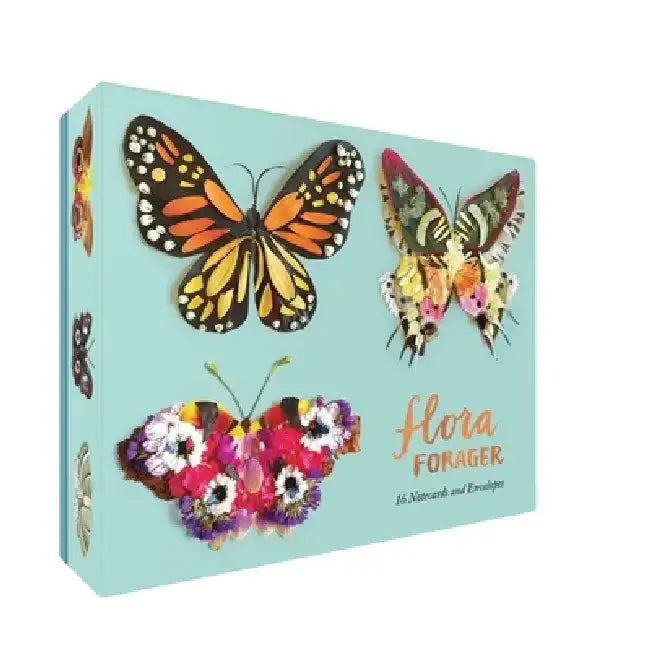 Flora Forager: Butterfly Notecards by Bridget Beth Collins
