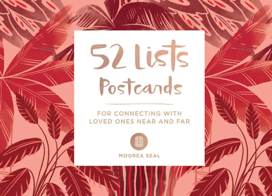 52 Lists Postcards by Moorea Seal