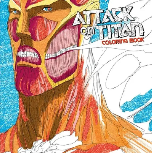 Attack on Titan Adult Coloring Book by Hajime Isayama