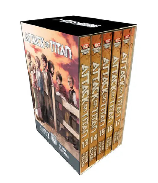 Attack on Titan Season 3 Manga Box Set by Hajime Isayama