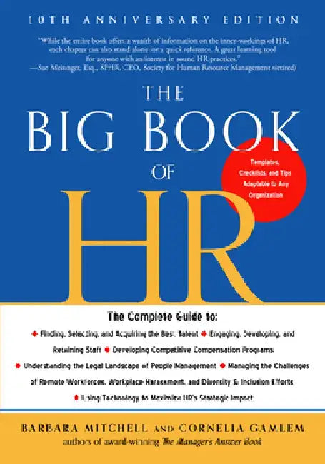 The Big Book of Hr, 10th Anniversary Edition by Barbara Mitchell