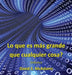 Lo que es más grande que cualquier cosa?: Infinito by David E. McAdams