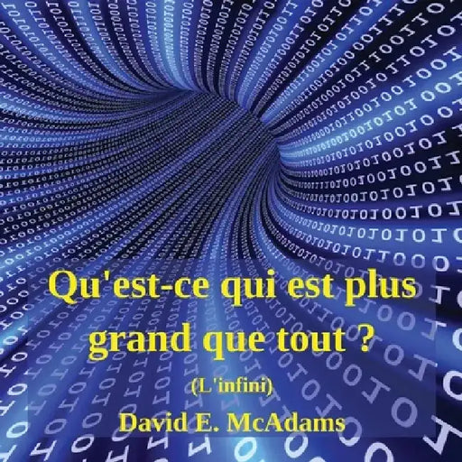 Qu'est-ce qui est plus grand que tout ?: L'infini by David E. McAdams