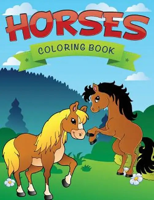 Horses Coloring Book by Speedy Publishing LLC