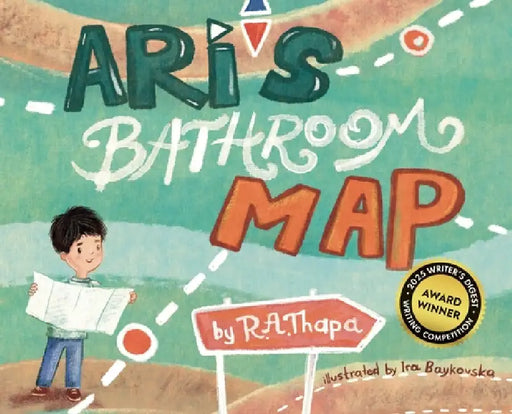 Ari's Bathroom Map by R. a. Thapa, Ira Baykovska