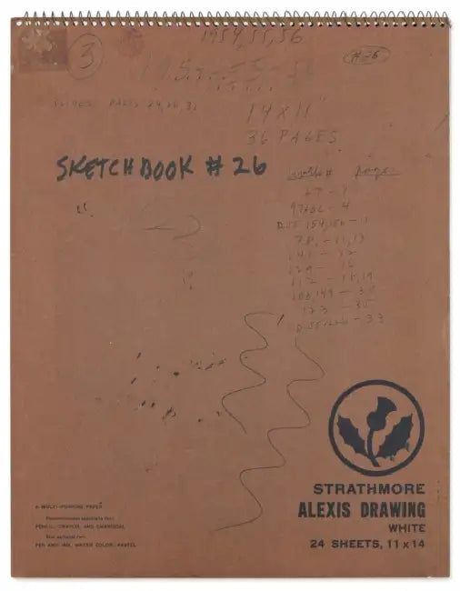 Ellsworth Kelly: Sketchbook #26: Limited Edition by Ellsworth Kelly, Christophe Cherix, Samantha Friedman