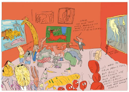 Drawn to MoMA by Alex Halberstadt