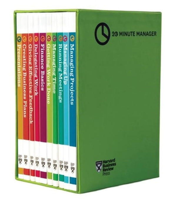 HBR 20-Minute Manager Boxed Set (10 Books) (HBR 20-Minute Manager Series) by Harvard Business Review