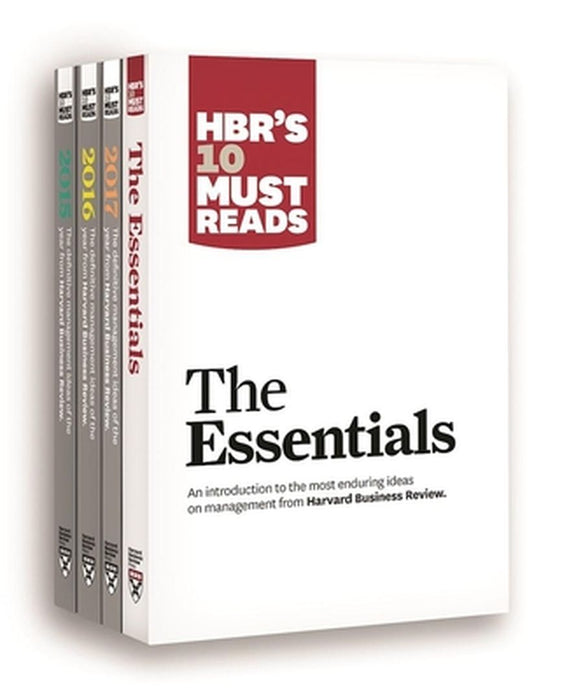 HBR's 10 Must Reads Big Business Ideas Collection (2015-2017 Plus the Essentials) (4 Books) (HBR's 10 Must Reads) by Harvard Business Review