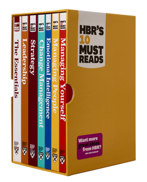 HBR's 10 Must Reads Boxed Set with Bonus Emotional Intelligence (7 Books) (HBR's 10 Must Reads) by Harvard Business Review