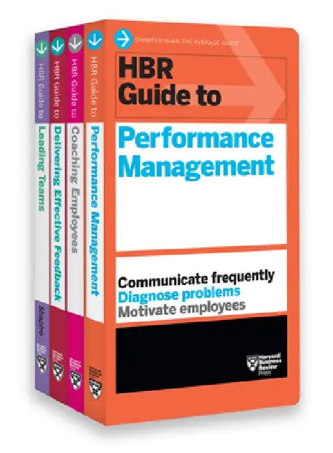 HBR Guides to Performance Management Collection (4 Books) (HBR Guide Series) by Harvard Business Review