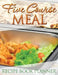 Five Course Meal Recipe Book Planner by Speedy Publishing LLC