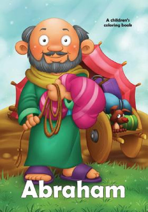 Abraham Coloring Book: A story coloring book by Agnes De Bezenac, Agnes De Bezenac, Salem De Bezenac