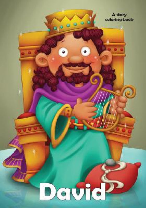 David Coloring Book: A story coloring book by Agnes De Bezenac, Salem De Bezenac, Agnes De Bezenac