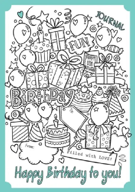 Happy Birthday To You: A Birthday gift book, ready to personalize by Agnes De Bezenac