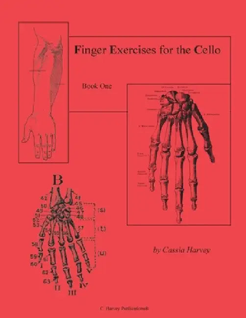 Finger Exercises for the Cello, Book One by Cassia Harvey