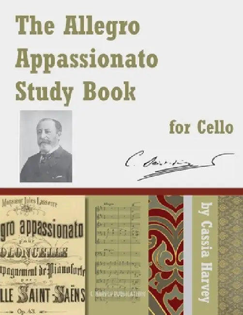 The Allegro Appassionato Study Book for Cello by Cassia Harvey