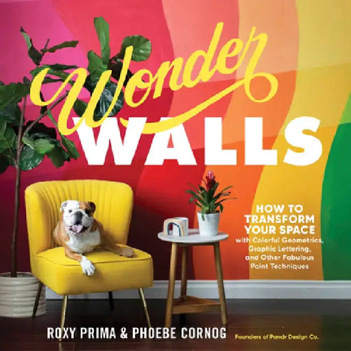 Paint Your Own Wall Designs: Colorful Geometrics, Graphic Lettering, Decorative Textures, and Other Creative Techniques by Phoebe Cornog