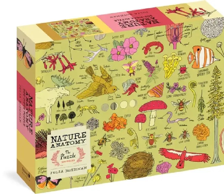 Nature Anatomy: The Puzzle (500 Pieces) by Julia Rothman