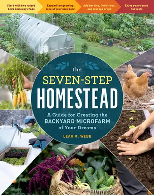 The Seven-Step Homestead: Create a Backyard Microfarm and Grow Your Food Security by Leah M. Webb