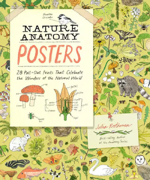 Nature Anatomy Posters: 28 Pull-Out Prints That Celebrate the Wonders of the Natural World by Rothman, Julia
