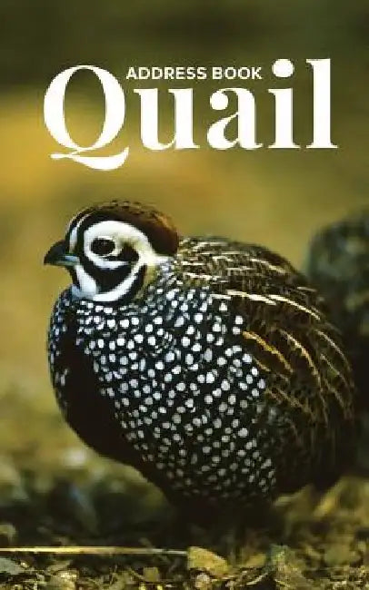 Address Book Quail by Journals R. Us