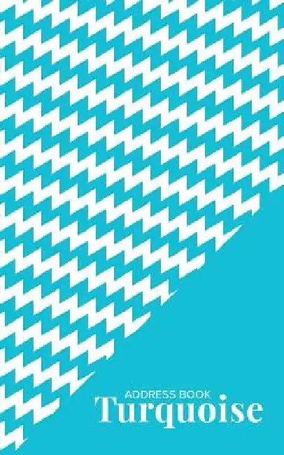 Address Book Turquoise by Journals R. Us